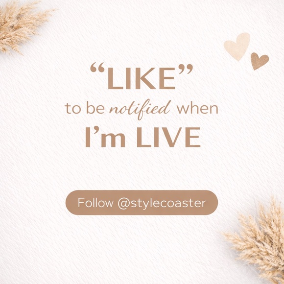 Other - 🚨I AM LIVE NOW! Like this listing to be notified when I’m LIVE!